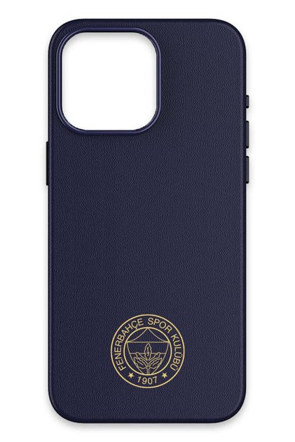 iPhone 15 Pro Max Compatible Gold Arma Leather Magsafe Licensed Phone Case