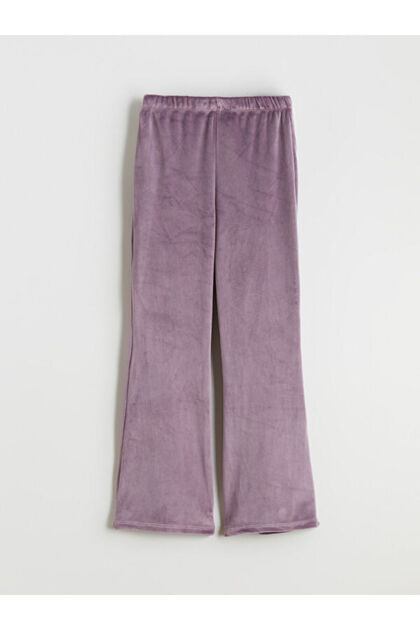 Velvet Girls' Leggings with Waist Cord by Uzg Store for Style Enthusiasts
