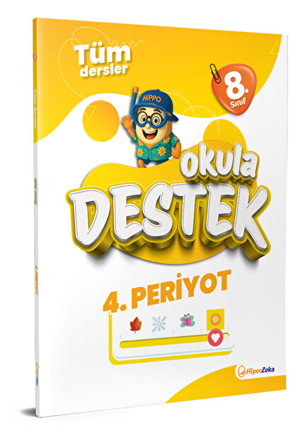 Hiper Zeka 2026 8. Sınıf Tüm Dersler Okula Destek Soru Bankası | 4