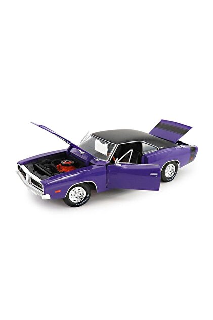 SAZE MAIS 31387 1969 Dodge Charger RT 1: 18 Model Araba -Necotoys