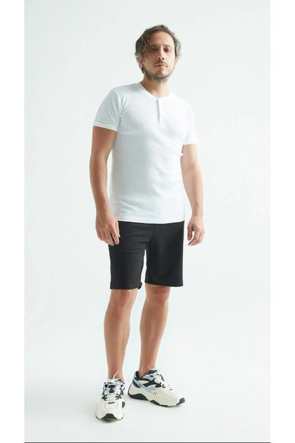Men's Buttoned Camisole 6-Pack T-Shirt