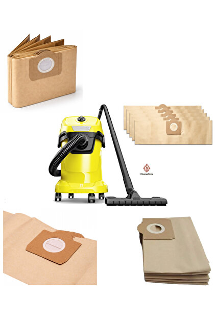 Sac cu doua straturi de hartie, compatibil cu aspirator seria WD3 6.959-130.0