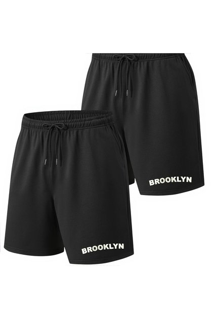 Unisex Summer Thin Printed Short Shorts