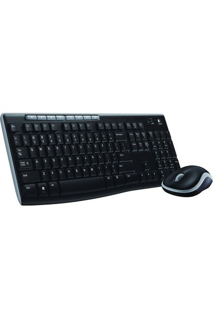 MK270 Q TR KABLOSUZ KLAVYE MOUSE SET SİYAH 920-004525