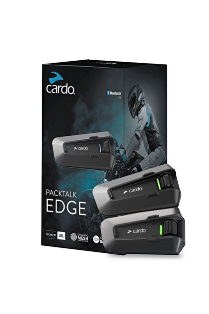 Cardo PACKTALK EDGE DUO JBL BLUETOOTH VE INTERCOM (İKİLİ PAKET