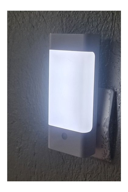 Led Gece Lambası Otomatik Işık Sensörlü 13cm Beyaz Işık Kct
