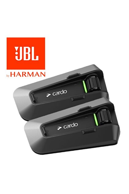 Cardo PACKTALK EDGE DUO パーツ欠品有 Cardo PACKTALK EDGE DUO JBL BLUETOOTH VE INTERCOM (İKİLİ PAKET