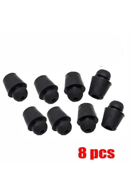 8pcs Car Door Pads Anti-collision Gasket Door Closing Shock Absorbing Dampers Sticker Bu...