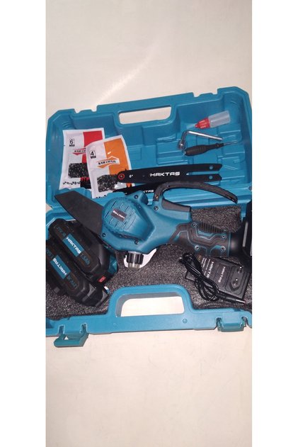 HAKTAŞ SC-5804 AKÜLÜ YAĞLI TESTERE 21.V.1,5 AMP.