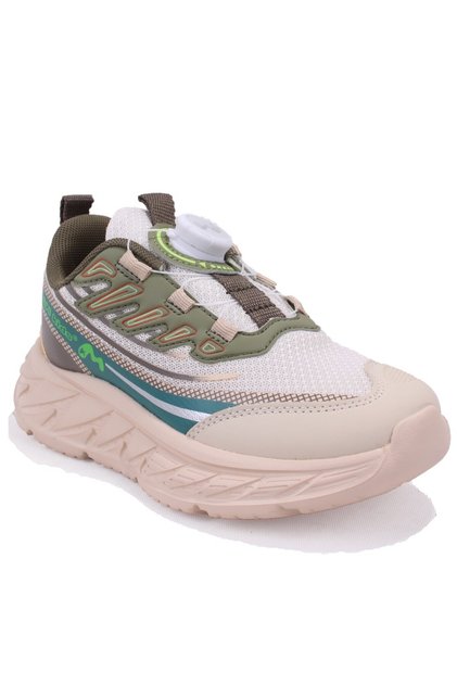 05-26Y518 Beige Green Orthopedic Daily Boys' Sports Shoes