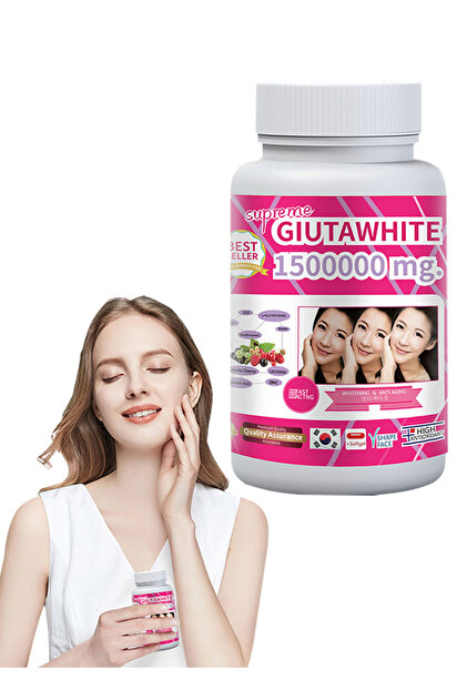 gluta white glutathione capsule Supreme 1500000mg Capsules Gluta-White 500mg: Radiant Skin &