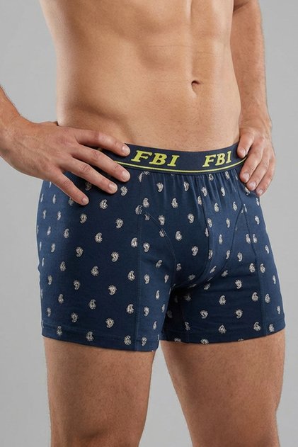 Slimfit Patterned Cotton and Lycra Men's Boxers