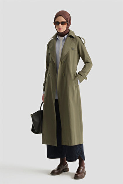 Armine Kemerli Trençkot 25y7813 Vizon - Fiyatı, Yorumları