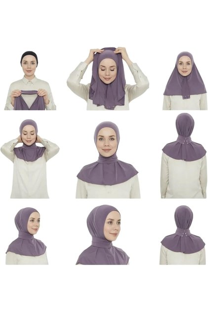 حجاب فوري جاهز للارتداء