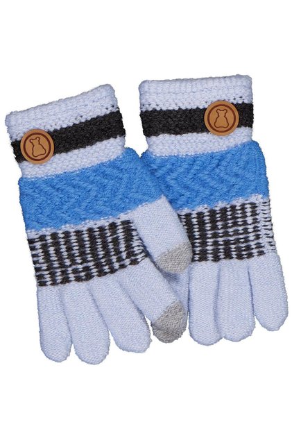 Boys' Knitted Gloves for Ages 4-8 - Standard