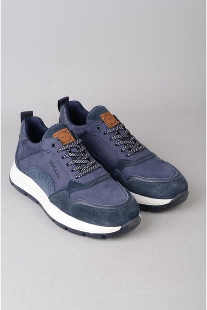 Seç 321 Genuine Leather Casual Men's Shoes Blue