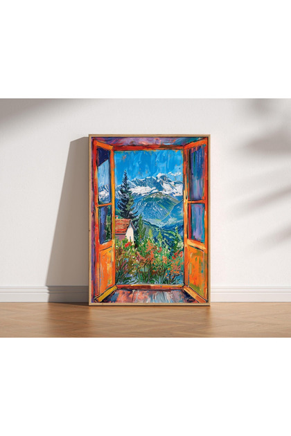 One Piece Living Room Office Decor Painting Matisse Series Vrynt