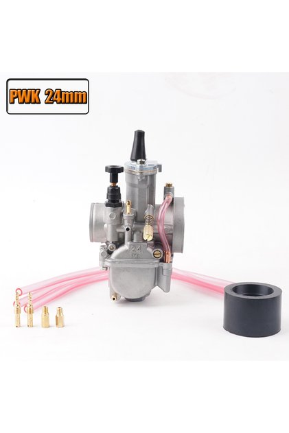 PWK-24 PWK Universal Carburetor, 21 24 26 28 30 32 34mm PWK Motorcycle Carburetor Power Injection, f