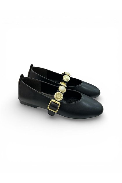 Shoes Banntlı Boncuk Detaylı Babet
