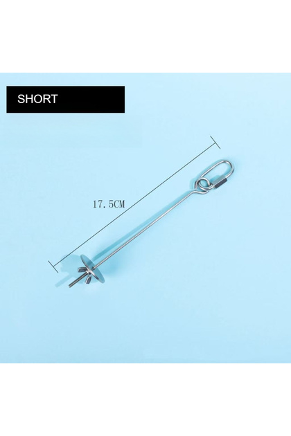 Short Stainless Steel Fruit Skewer for Bird Feeder New Bird Toy Spear Hanging Holder Pet Parrot Para