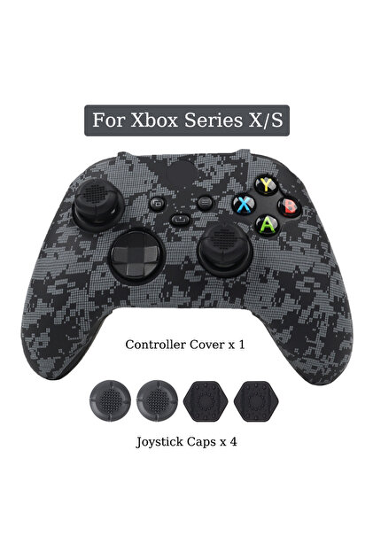 For Xbox Series X S Soft Silicone Case Cover For Xbox Series X/S Controller Skin Gamepad Games Acces