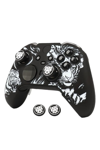 WHITE Soft Silicone Protective Case Cover For Xbox Elite Series 2 Controller Gamepad Skin Games Acce