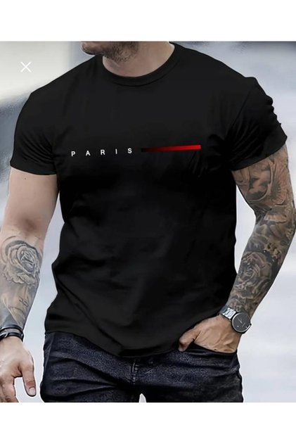 Men's Paris Printed Tshirt