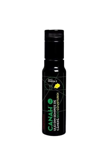 Ulei din Seminte de Canepa cu Usturoi, , 100ml