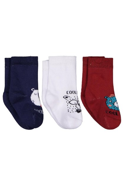 Animal Towel 6-3 Piece Baby Erk Socks Set