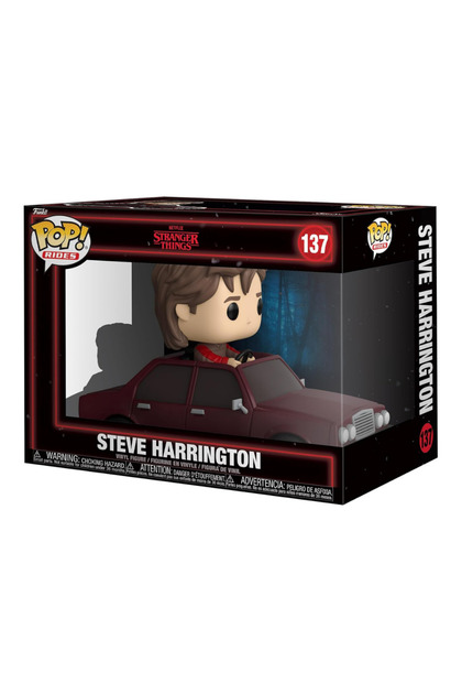 Funko POP Rides Deluxe : Stranger Things - Steve Rides Vinyl