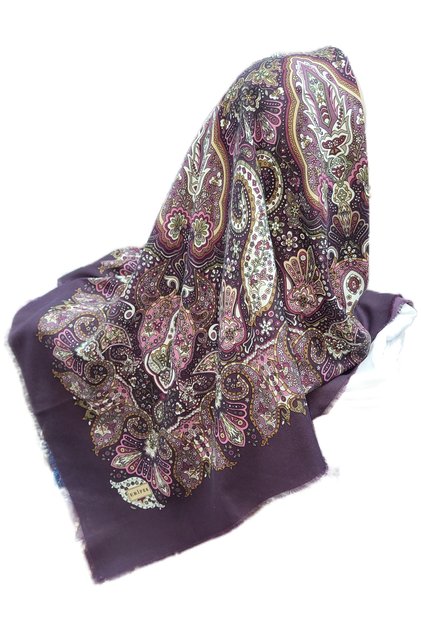 kışlık pamuklu eşarp 110cm