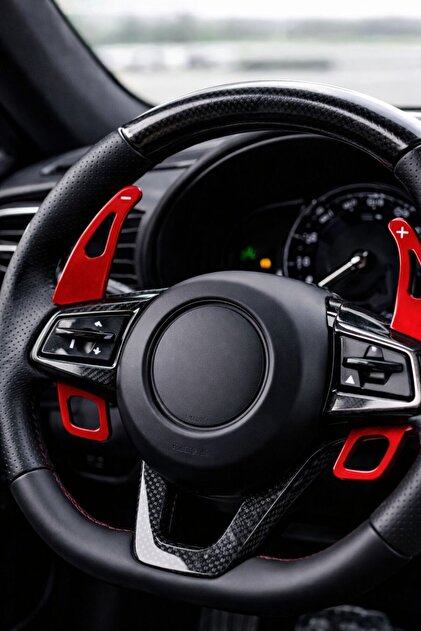 Kırmızı F1 Kulakçık Pedal Shift Paddle Shift F1 Vites