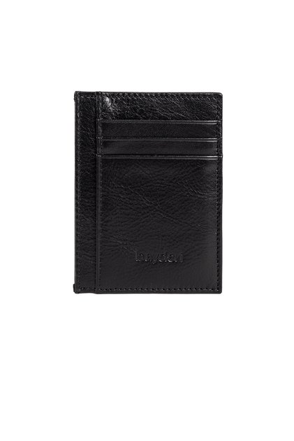 Biwoly Leather Card Holder Black