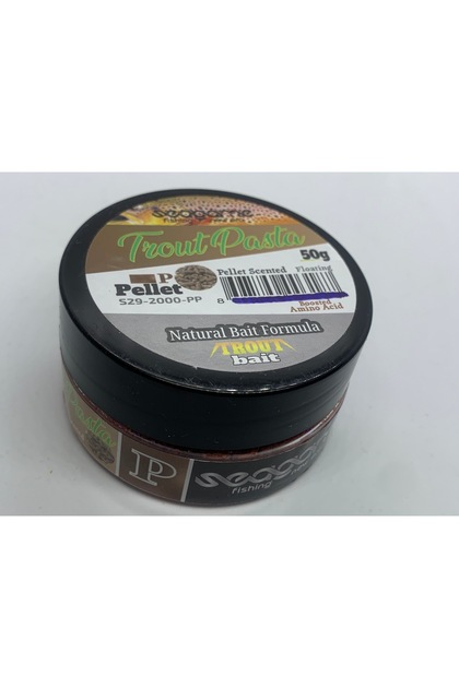 ALABALIK HAMUR YEMİ ( PELLET AROMALI - KAHVERENGİ)