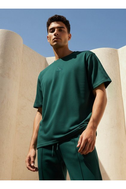 Men 2-Way Stretch Pique T-shirt