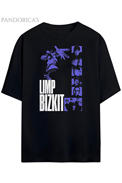 تي شيرت Pandorica's Limp Bizkit Design من القطن للجنسين
