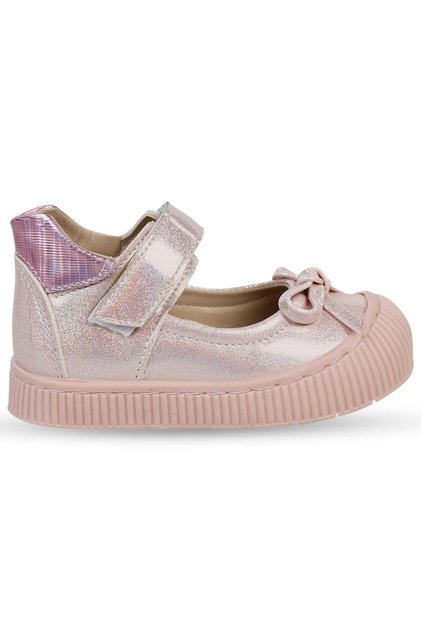 Civil Girl's Bowknot Ballerina Flats | School Nursery and Daily Use - Pink