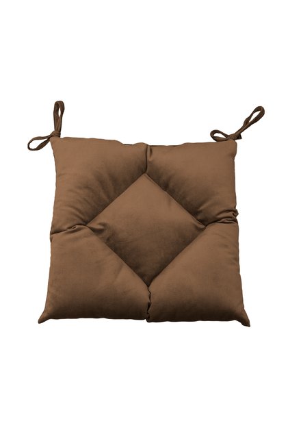 Perna de Scaun, Catifea Lux, Auriu, 40x40 cm