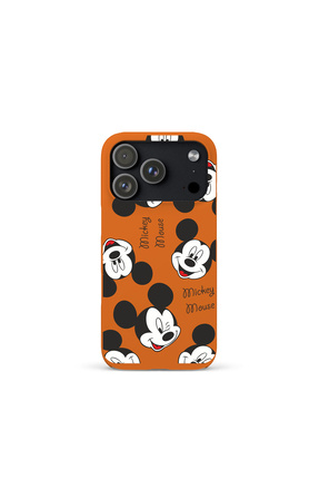 KaffCase İphone 17 Pro Uyumlu Mickey Mouse Premium Silikon Telefon