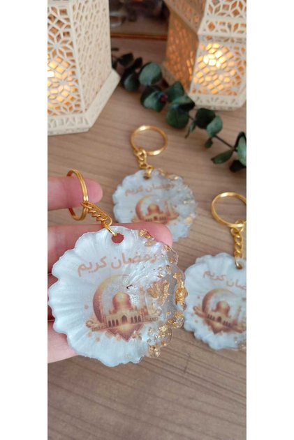 10 Pcs Keychains Welcome Ramadan Gifts