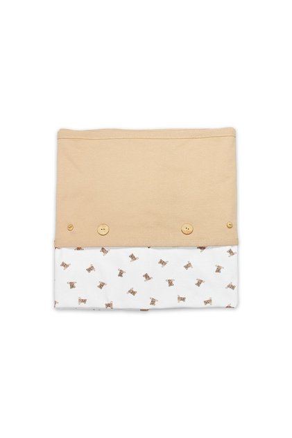 100% Organic Cotton Combed Cotton Baby Blanket / New so Bear Girl Boy Unisex Baby Blanket 85X90 cm