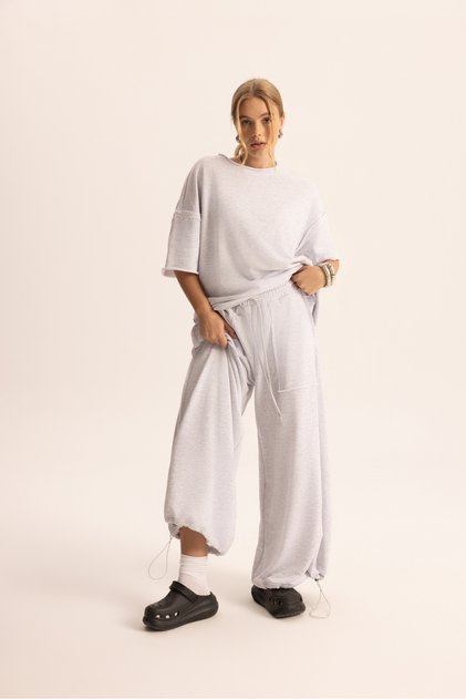Flex Karmelanj Oversize T-Shirt Tracksuit Set