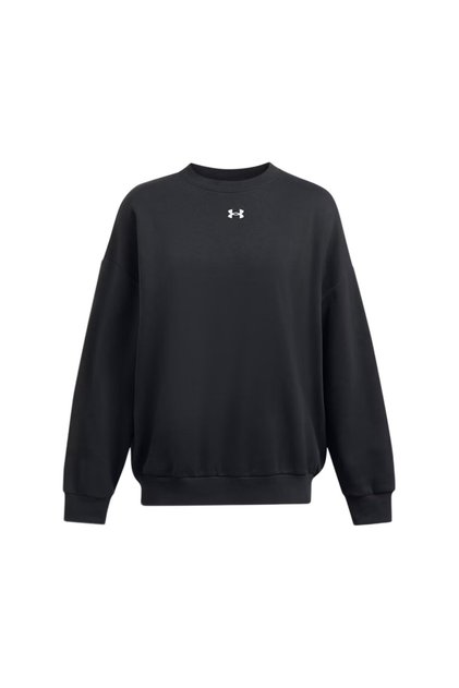 Tricou damă cu guler rotund din polar mic - Negru