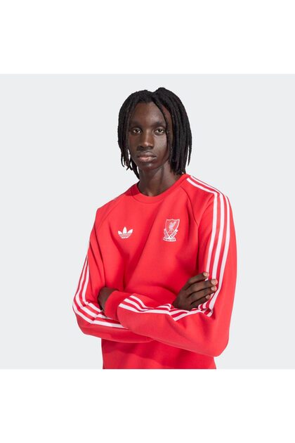 adidas Liverpool FC Originals Erkek Kırmızı Sweatshirt (JZ0141