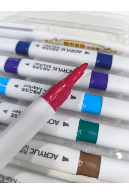 zuixua Akrilik Marker Seti 12'li - Fiyatı, Yorumları