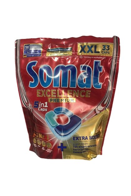 Capsule Excellence Premium 5 în 1 XXL pentru mașina de spălat vase