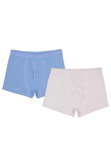 Civil Boy's Blue-Grey Boy's 2-Piece Boxer | Lycra Single Jersey | School Nursery and Daily Use