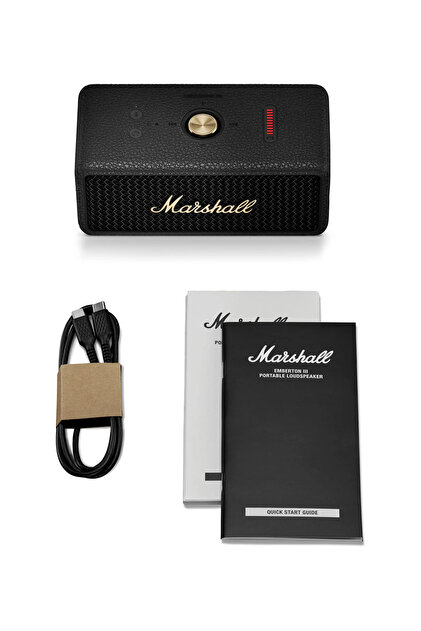 Marshall Emberton III Bluetooth Hoparlör Siyah - Fiyatı, Yorumları