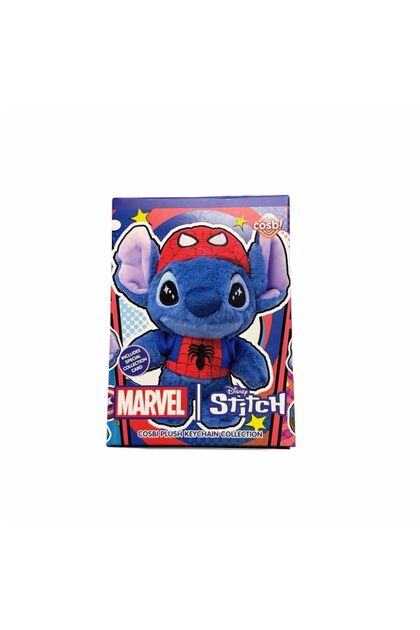 ZİVENTA Marvel x Stitch Cosbi Anahtarlık Askılı Peluş Oyuncak
