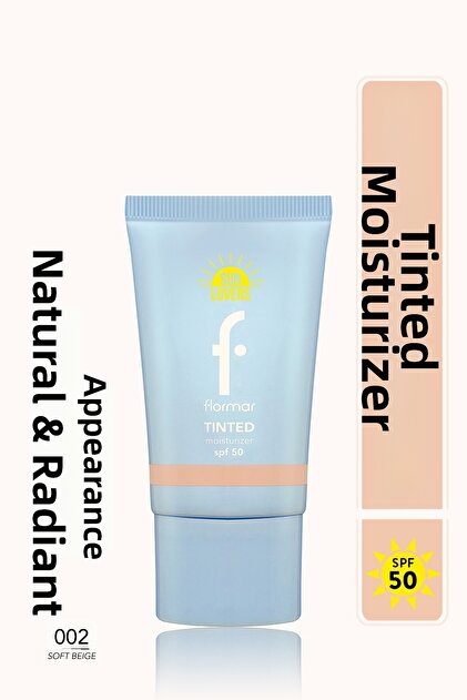 Tinted Moisturizer 002 Soft Beige | Facial Sunscreen | Long Lasting, Lightweight Makeup | Facial Sunscreen Long Lasting Makeup Beau